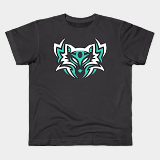 w0LfNiNja's Mask of my Avatar Kids T-Shirt